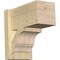 Ekena Millwork Balboa Block Rough Sawn Outlooker, Douglas Fir, 8"W x 14"D x 14"H OUT08X14X14BOA05RDF - alternate 1